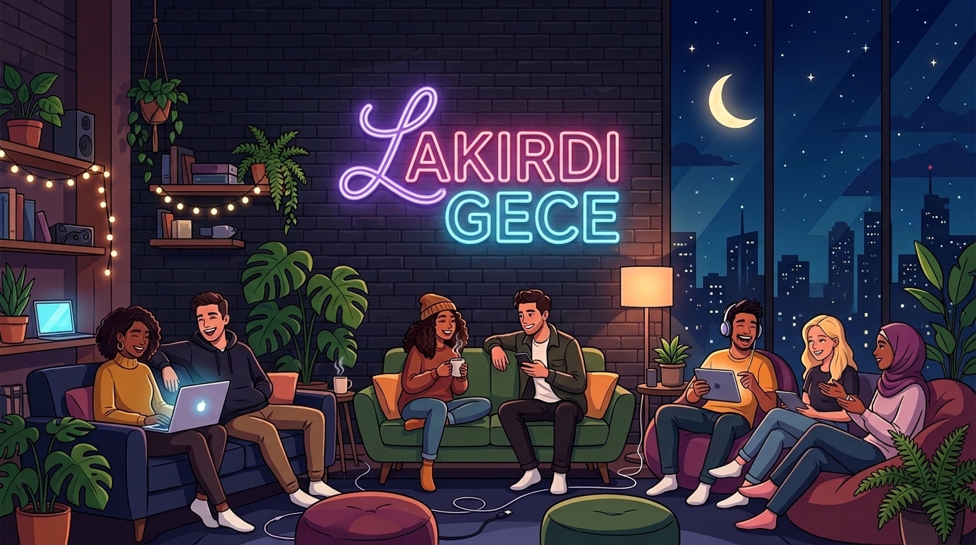 Lakirdi Gece Sohbet Odaları ve Dingin Muhabbet