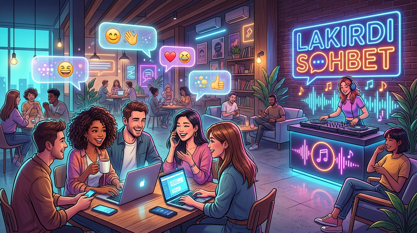 Lakirdi Sohbet Odaları ve Canlı Chat Lounge